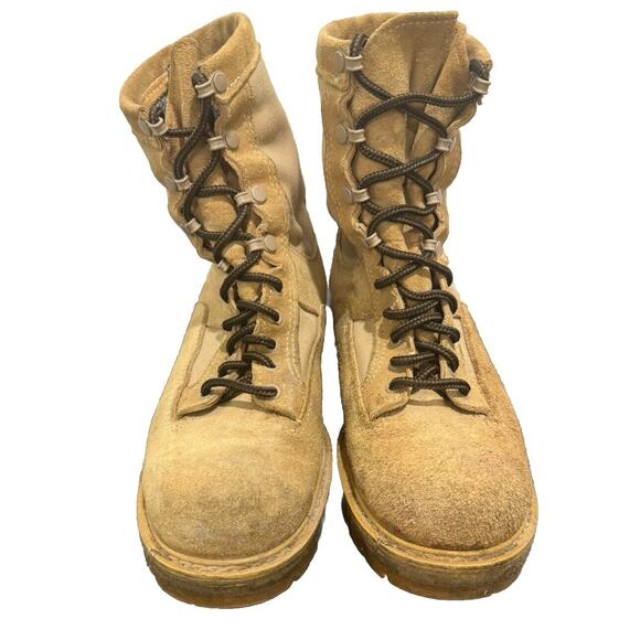 Bates Tan Work Dessert Combat Boots Military Tactical Size 8 E33500B - Picture 2 of 8